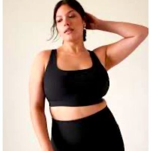 Athleta Exhale Bra D-DD - Ribbed